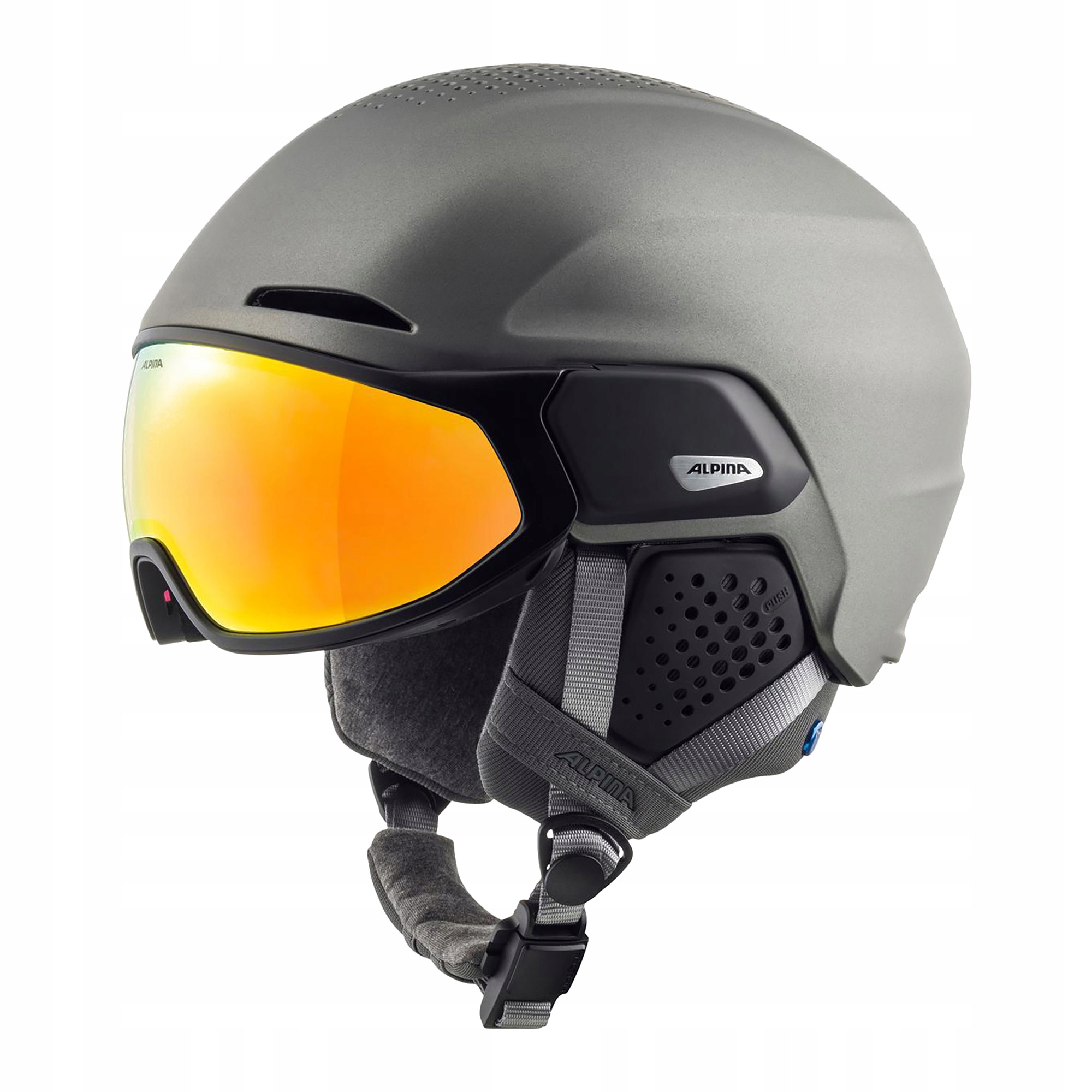 Lyžařská přilba Alpina Oro Qv Mips Vario Gunmetal Matt S 51-55 cm