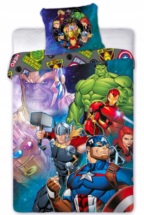 

Pościel Avengers Hulk Marvel Ameryka 140x200