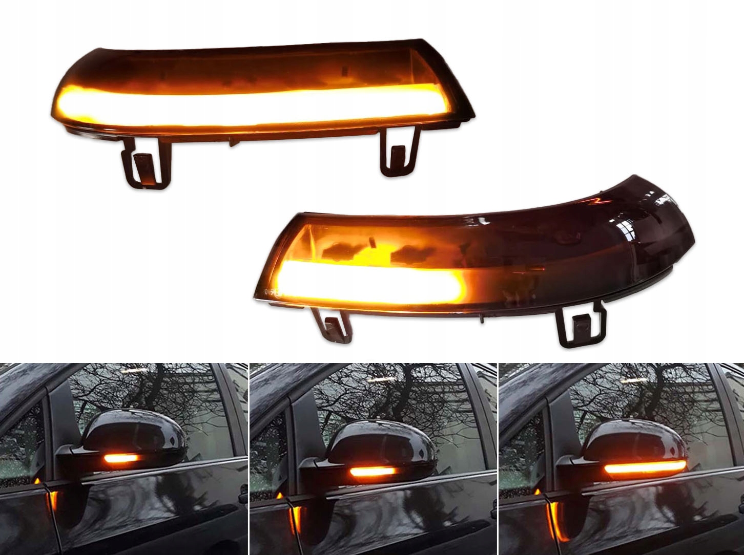 ADS-GB-G5 - VW JETTA 05-11 ДИНАМИЧЕСКИЕ ПОВОРОТНИКИ ЧЕРНЫЙ