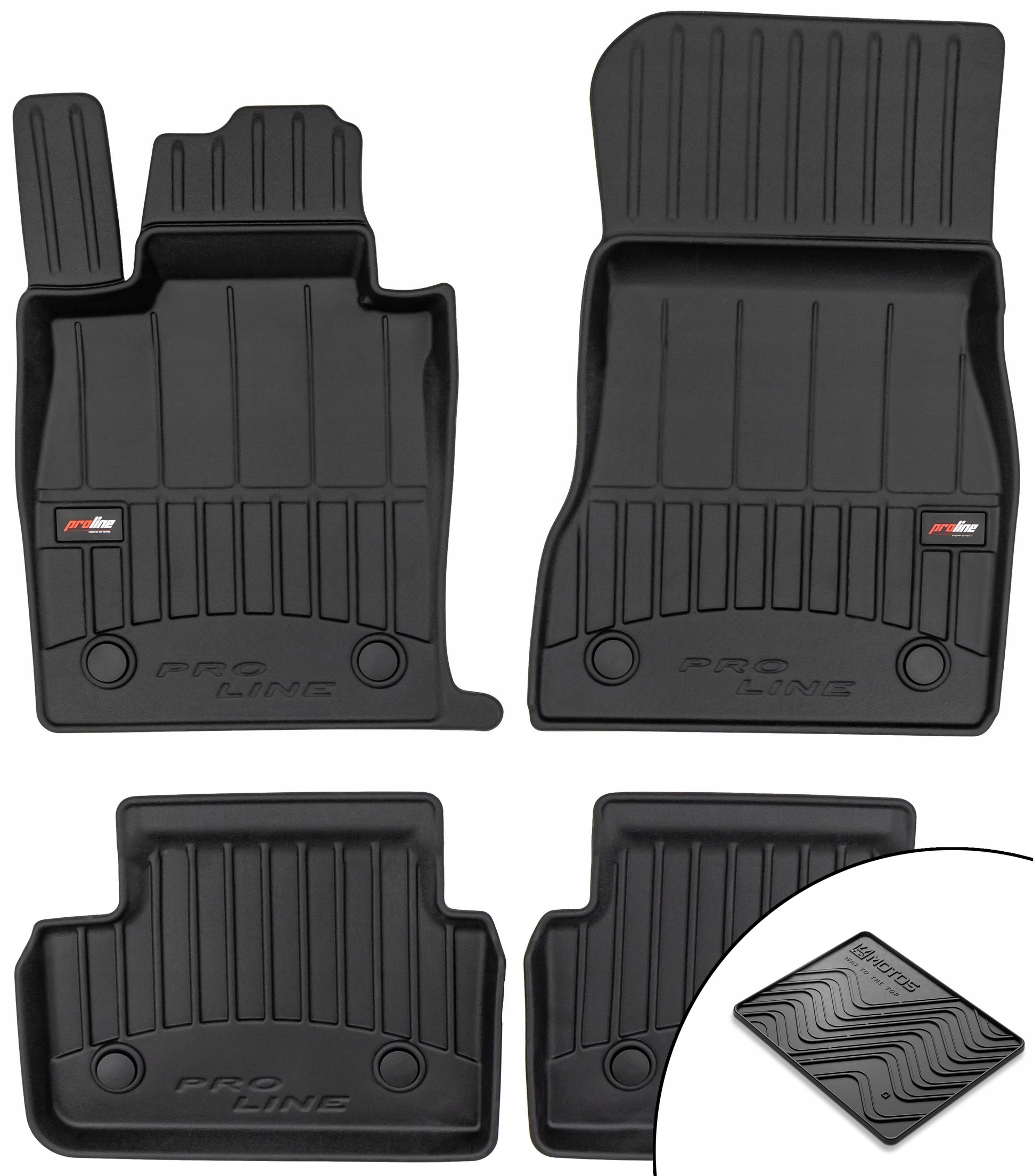 Dywaniki gumowe 3D Bmw Seria 5 G60 od 2023 +mata