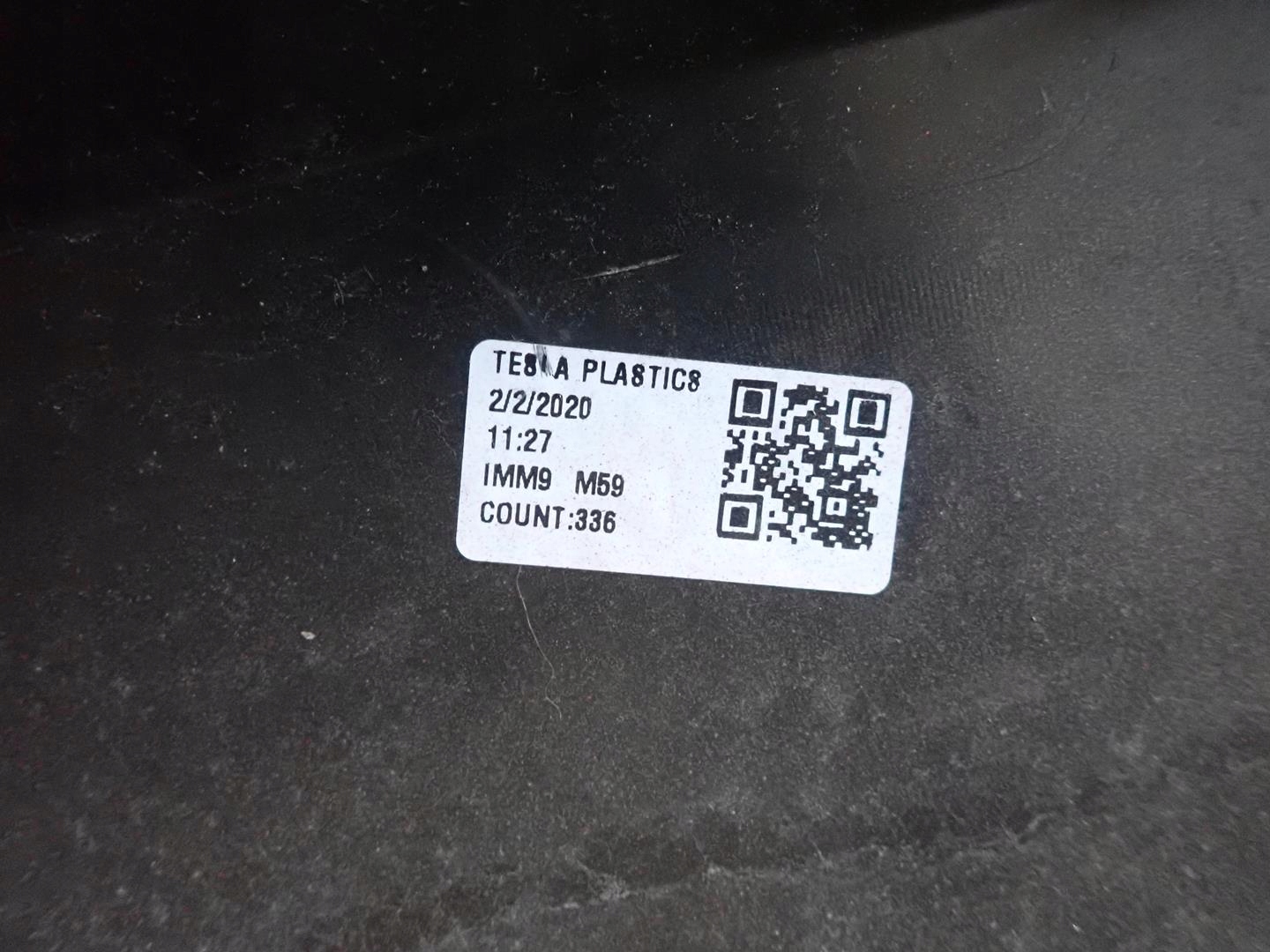 bumper rear part rear TESLA 3 2017