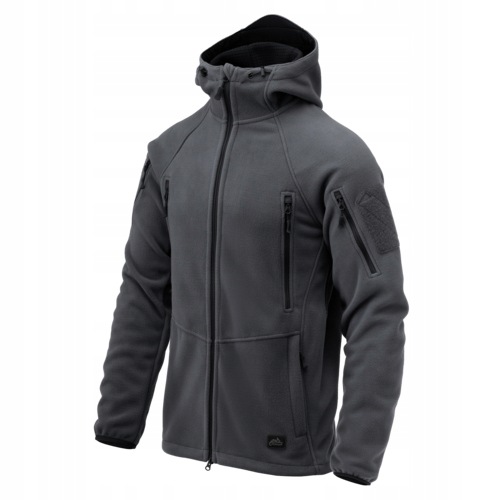 Mikina Fleecová Helikon Patriot MK2 Shadow Grey/Černá -M