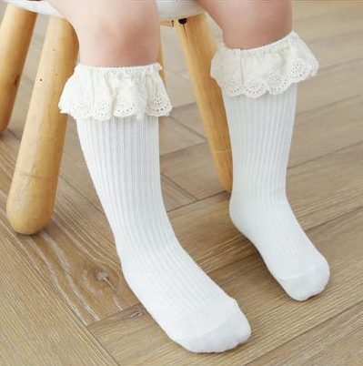 Podkolanówki skarpetki HAFTOWANE CHRZEST 80-86-92 Wiek dziecka 9 m +