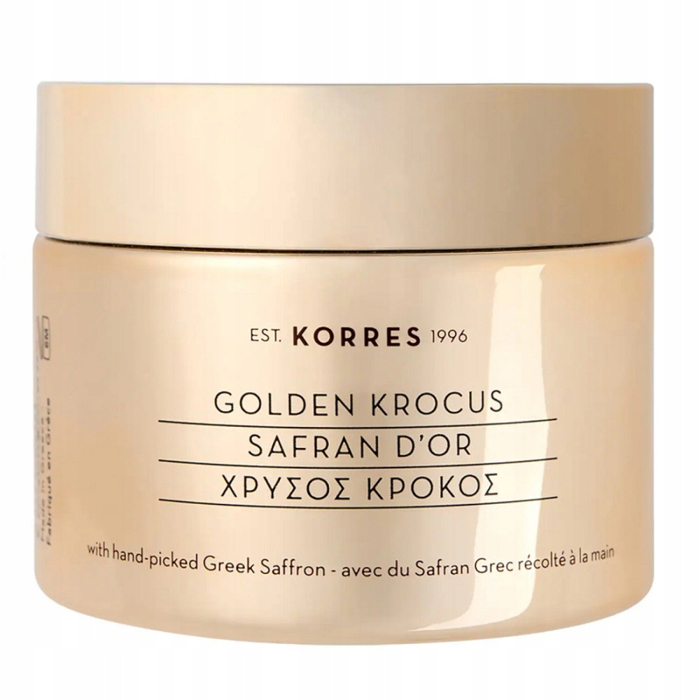 Korres Golden Krocus Hydra Filler Plumping Posilující Pleťový Krém 50 ml