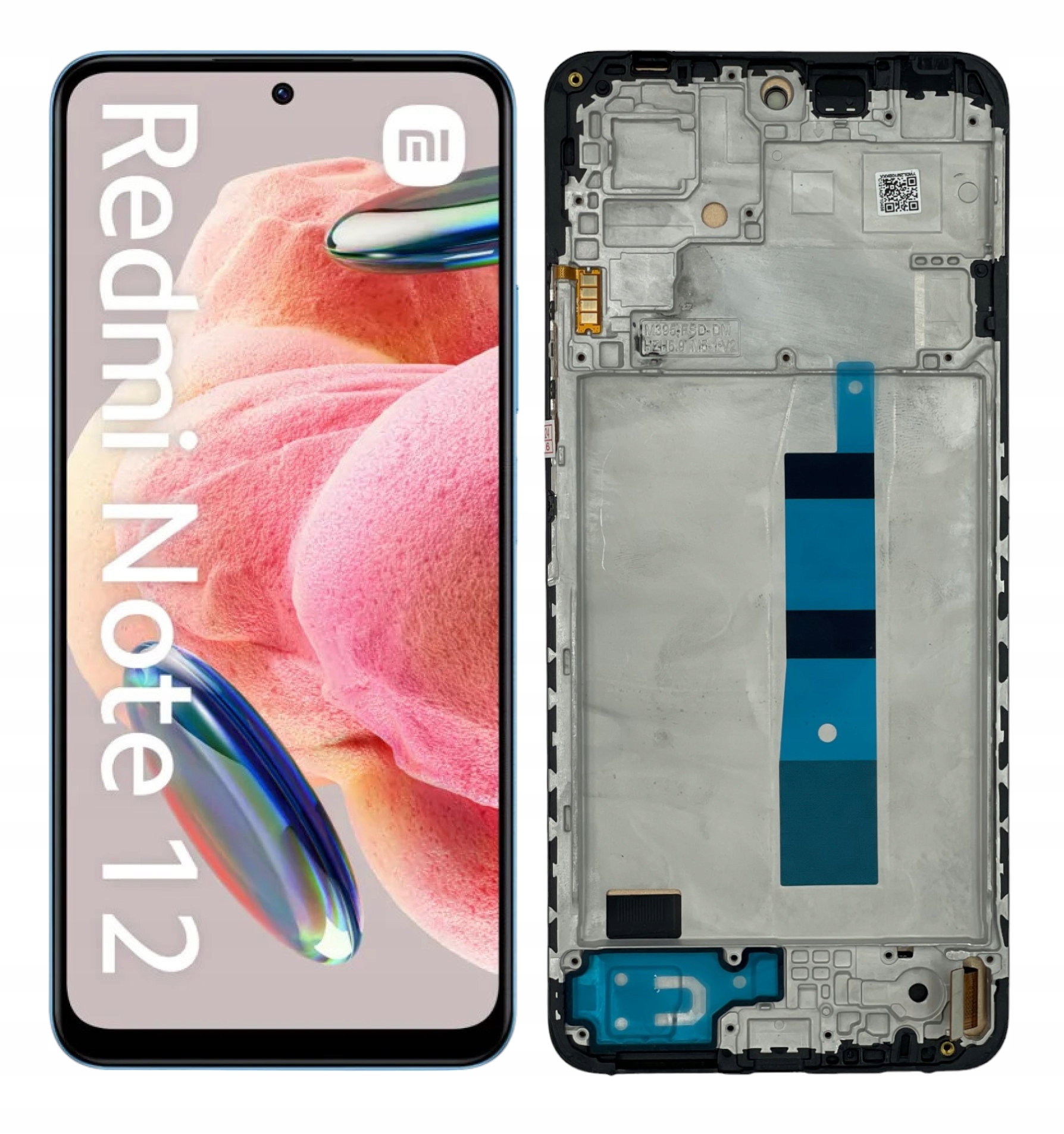 WYŚWIETLACZ LCD EKRAN DO XIAOMI REDMI NOTE 12 4G RAMKA