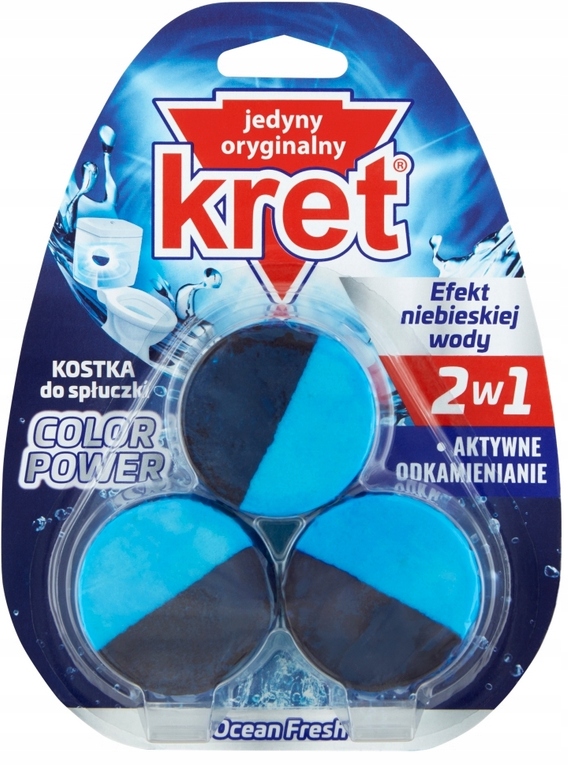 

Kret Kostka Do Spłuczki Wc Ocean Fresh 3X50g