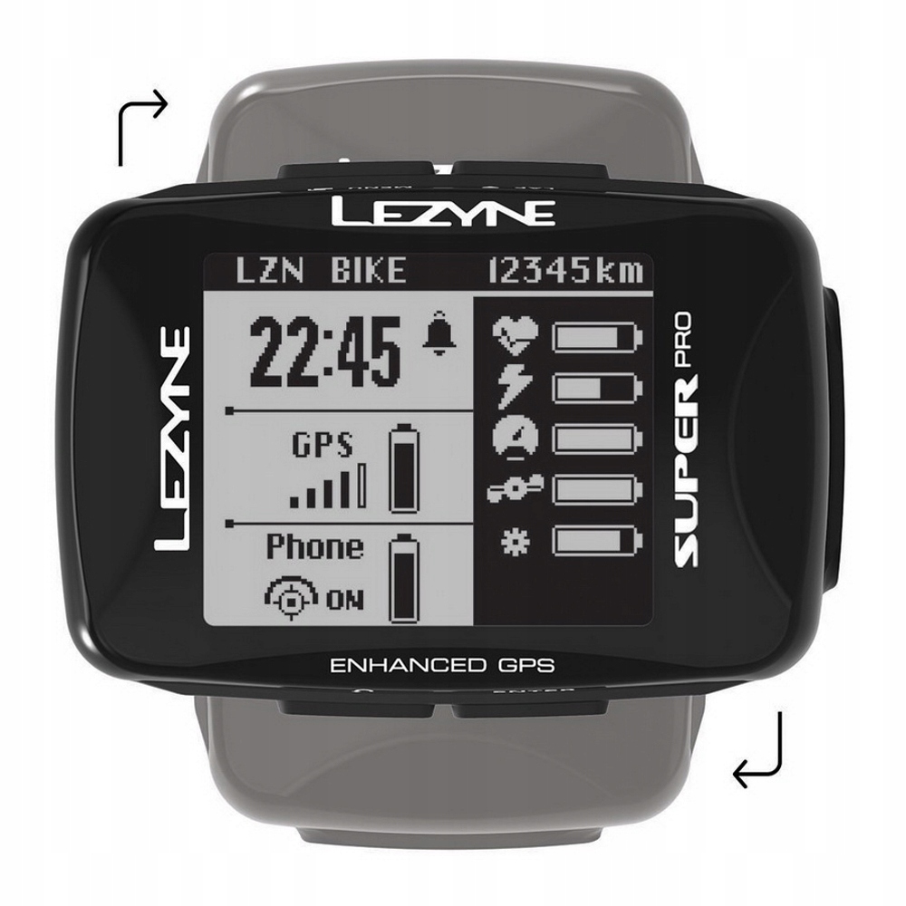 Cyklopočítač navigace Lezyne Pro Gps