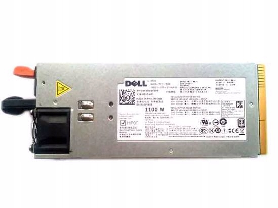 Блок ПИТАНИЯ DELL 1100W R510 R810 R910 T710 01Y45R