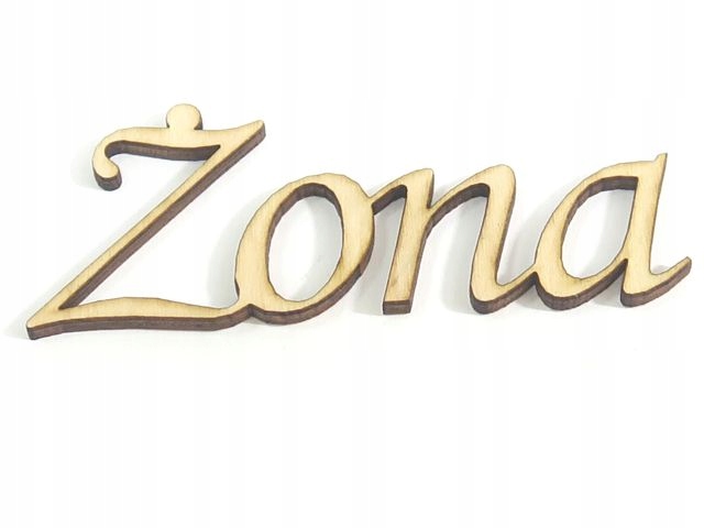 

Decoupage Drewniany Napis Dekor Żona 93x38mm KK14