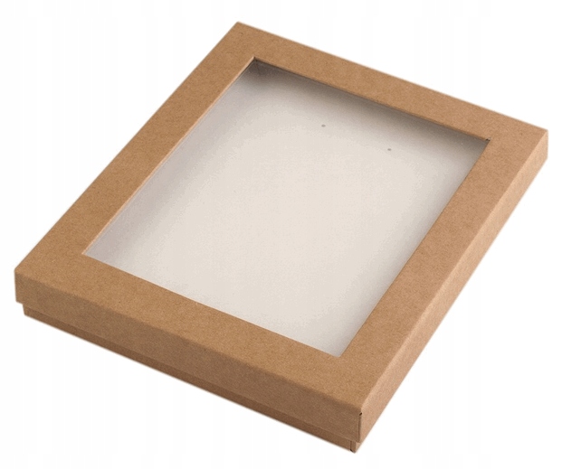 JAROPAP- Pudełko z okienkiem wyściełane 16x19,5 cm Marka inna