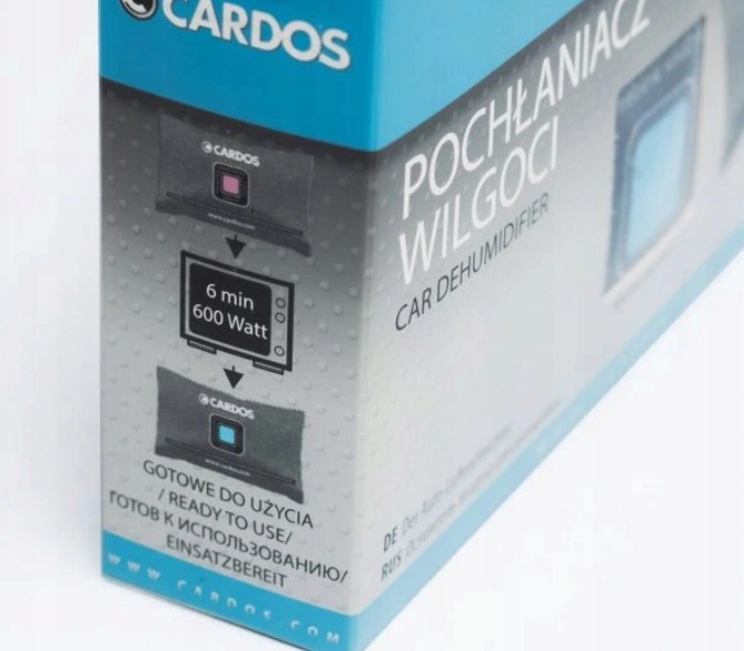 K2 CARDOS POCHŁANIACZ OSUSZACZ WILGOCI DO AUTA XXL EAN (GTIN) 3615613389489