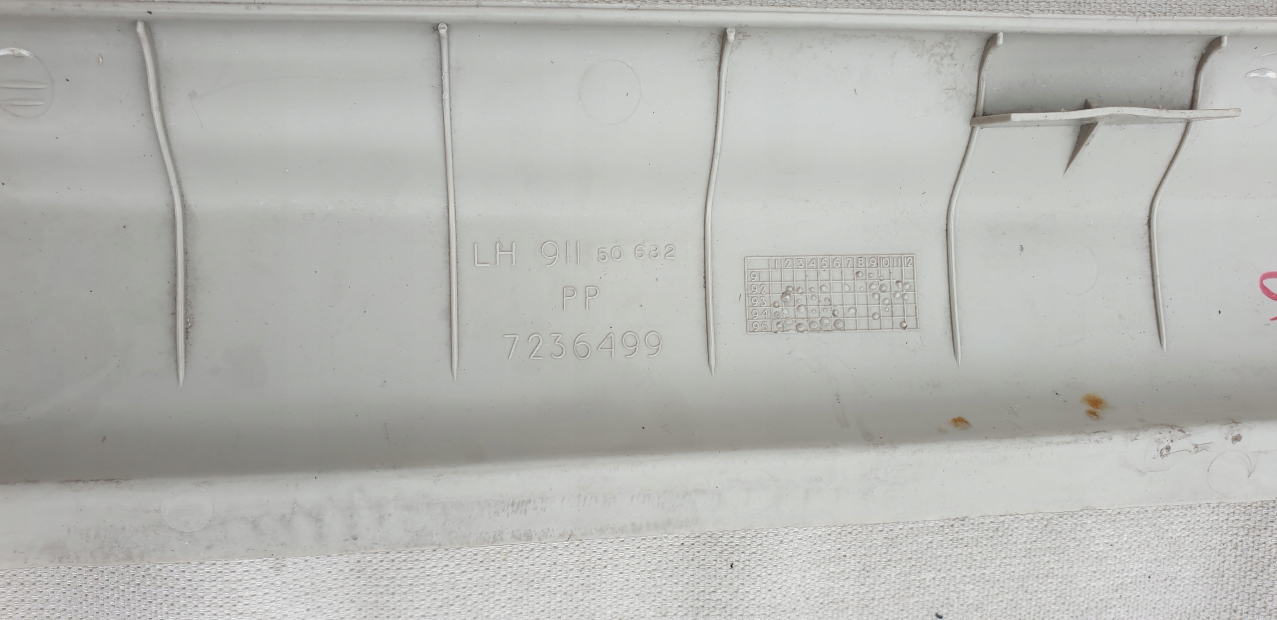 side cover SLUPKA A right left front OPEL FRONTERA A OE