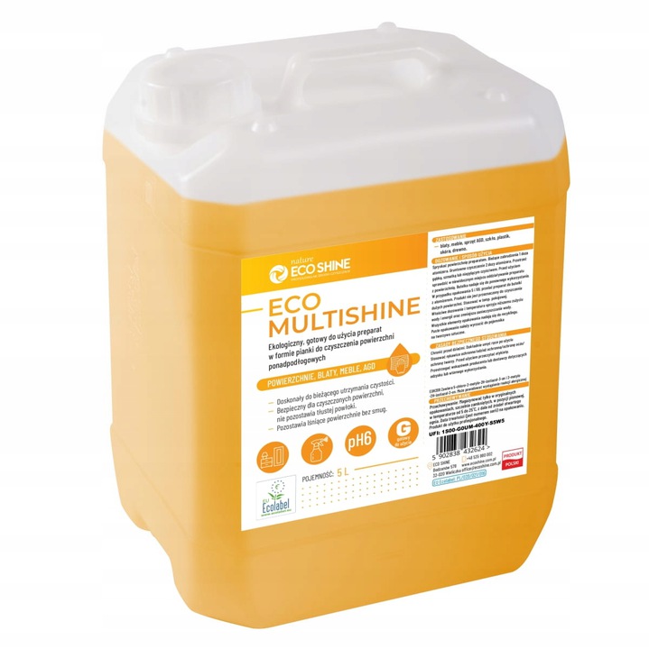 

Eco Multishine Preparat do czyszczenia blatów 5L