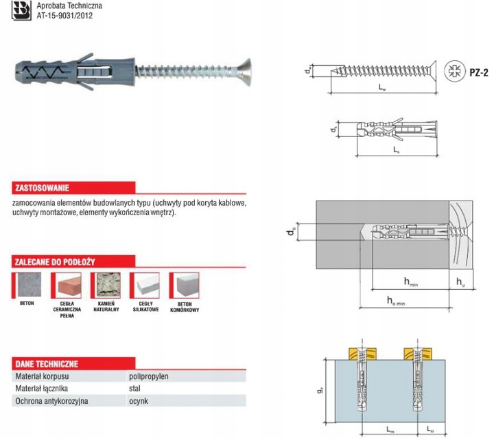 4 Dystanse Montażowe 12x20 Dystans Montażowy INOX Mocowanie Dekoracyjne Stan opakowania oryginalne