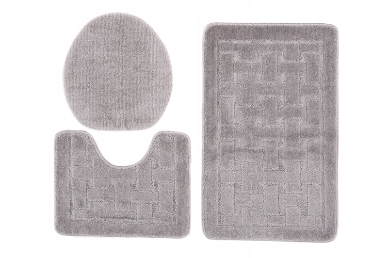 

Dywaniki Łazienkowe 3 El Antypoślizgowe Grube 39gr