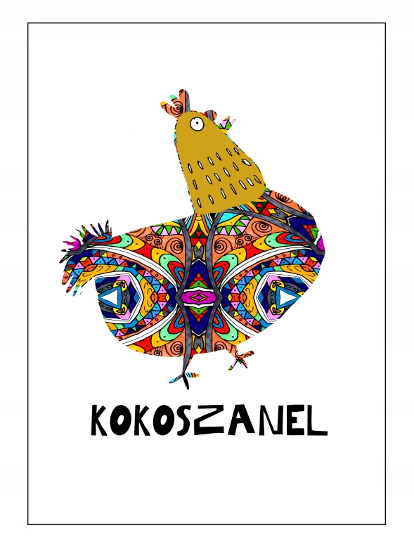 20x30 kura KURKA KOKO KOKOSZANEL COCO WZORY Marka inna