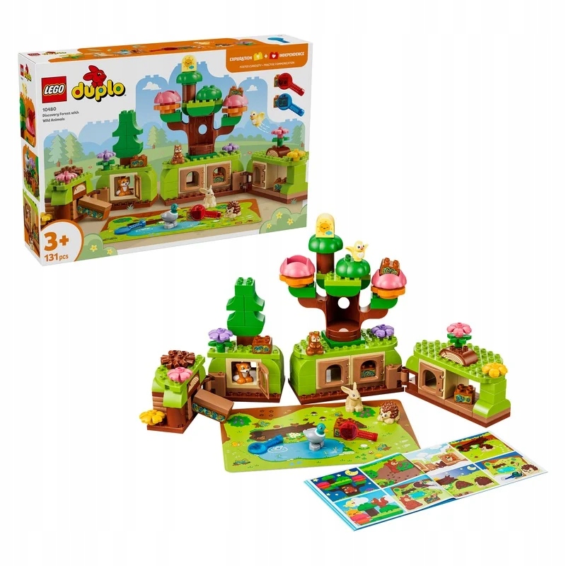 Lego Duplo 10480 Les plný objevů a divokých zv...