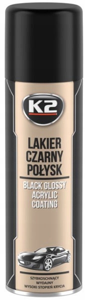

K2 Lakier Czarny Połysk akrylowy 500ml L341