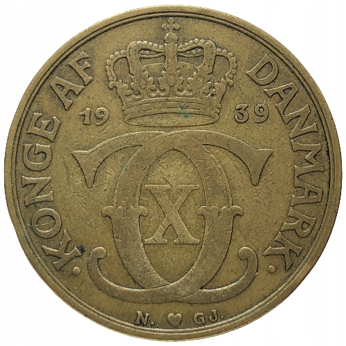 61278. Dania, 2 korony, 1939r.