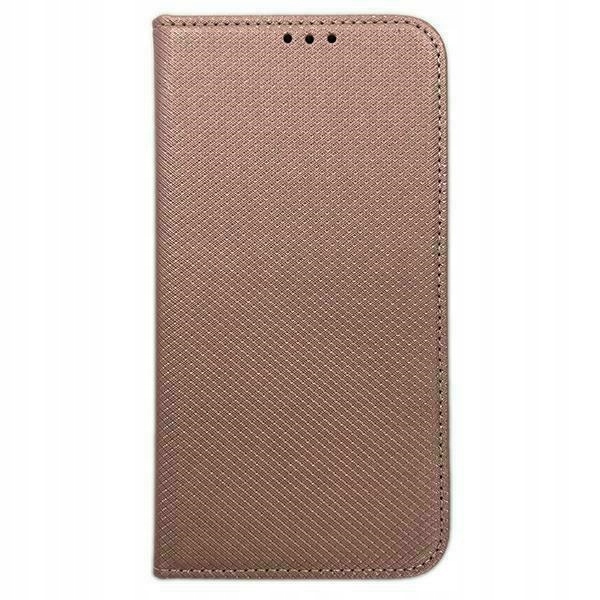 Etui Smart Magnet book Realme C63różowo złoty/rose gold