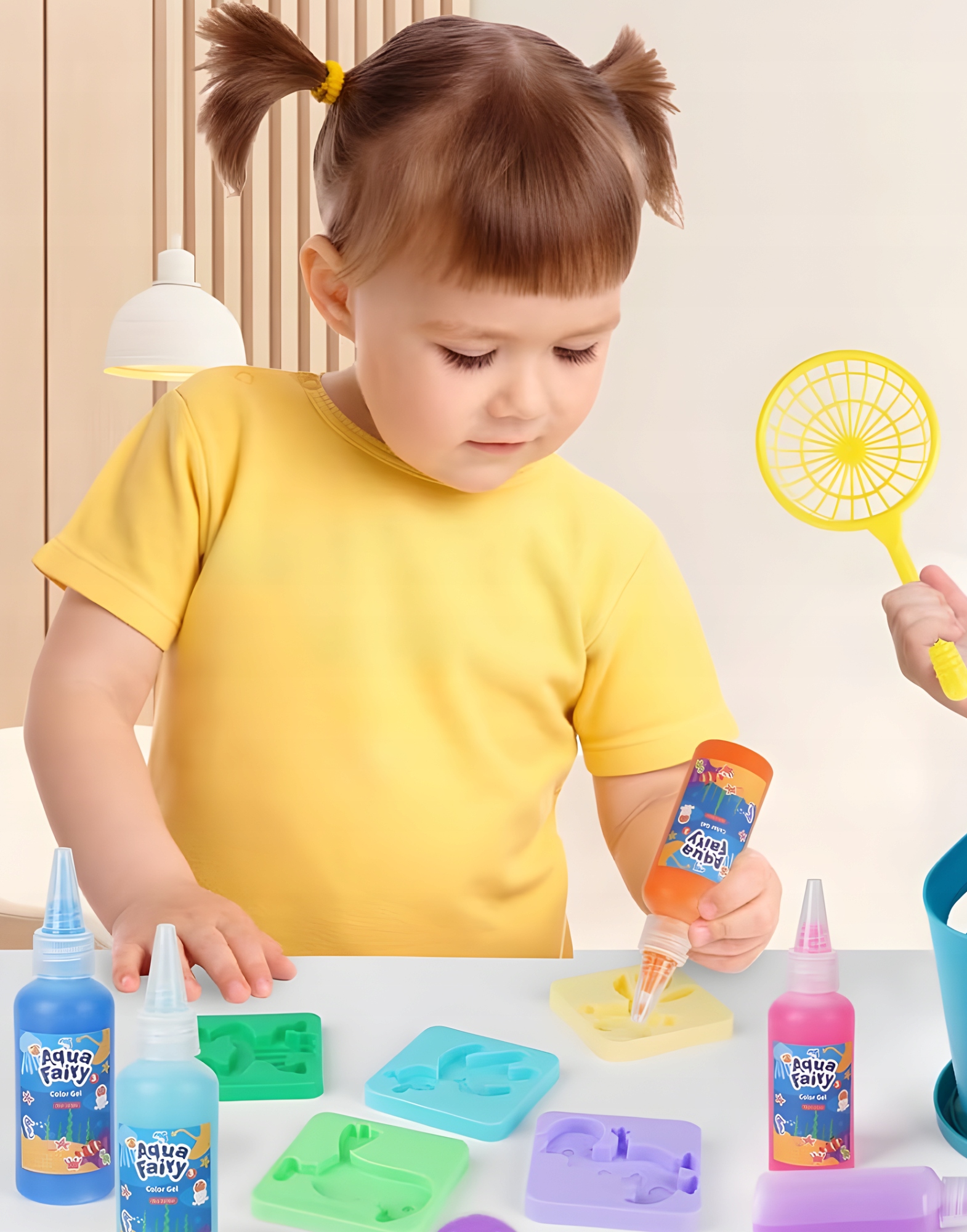 Zestaw do żelowych figurek 3D Regmag, 45 elementów – 45 elementów do kreatywnej zabawy