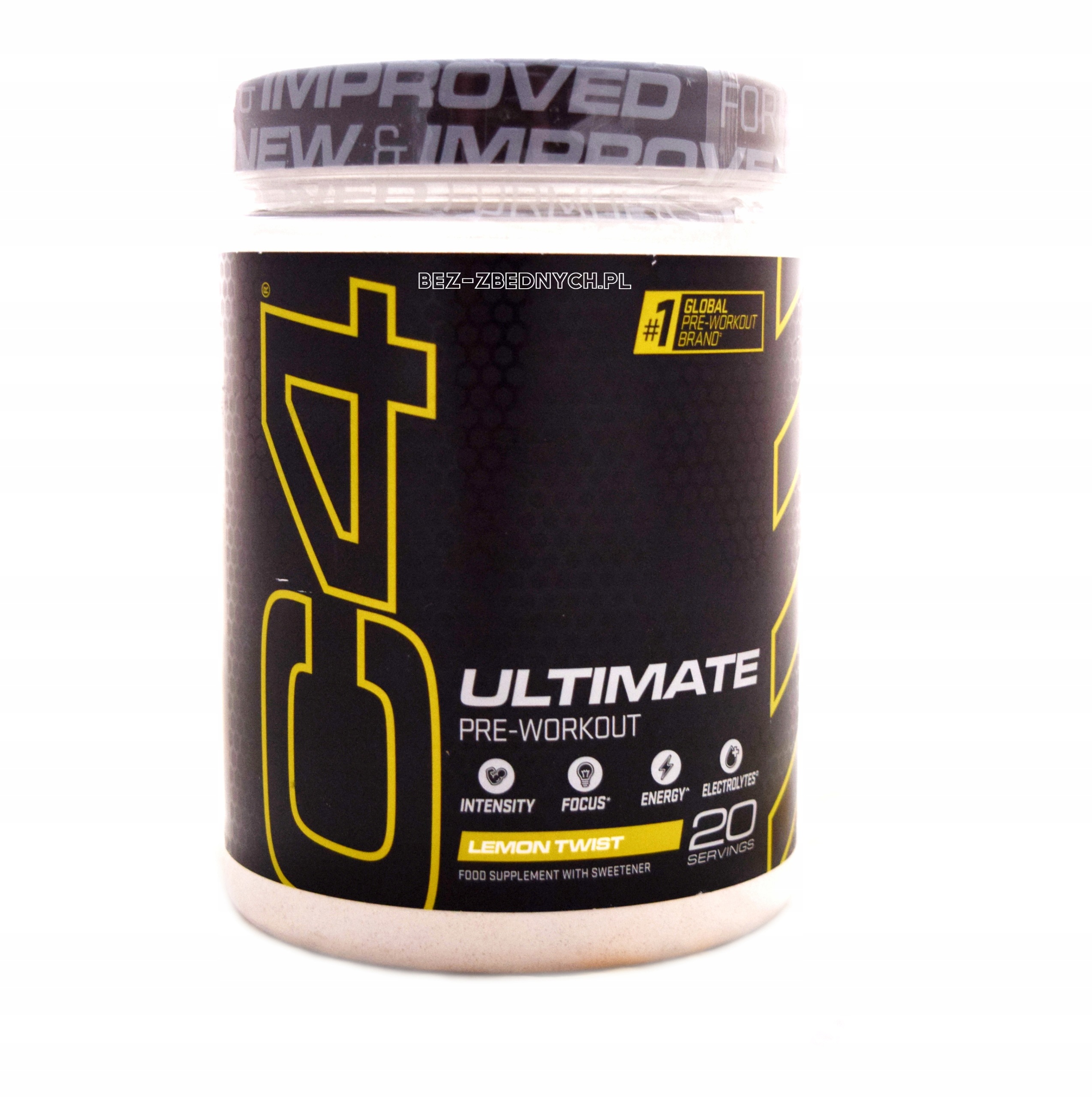 Cellucor C4 Ultimate 508g Intenzivní Předtréninkový Produkt AstraGin CarnoSyn Citron