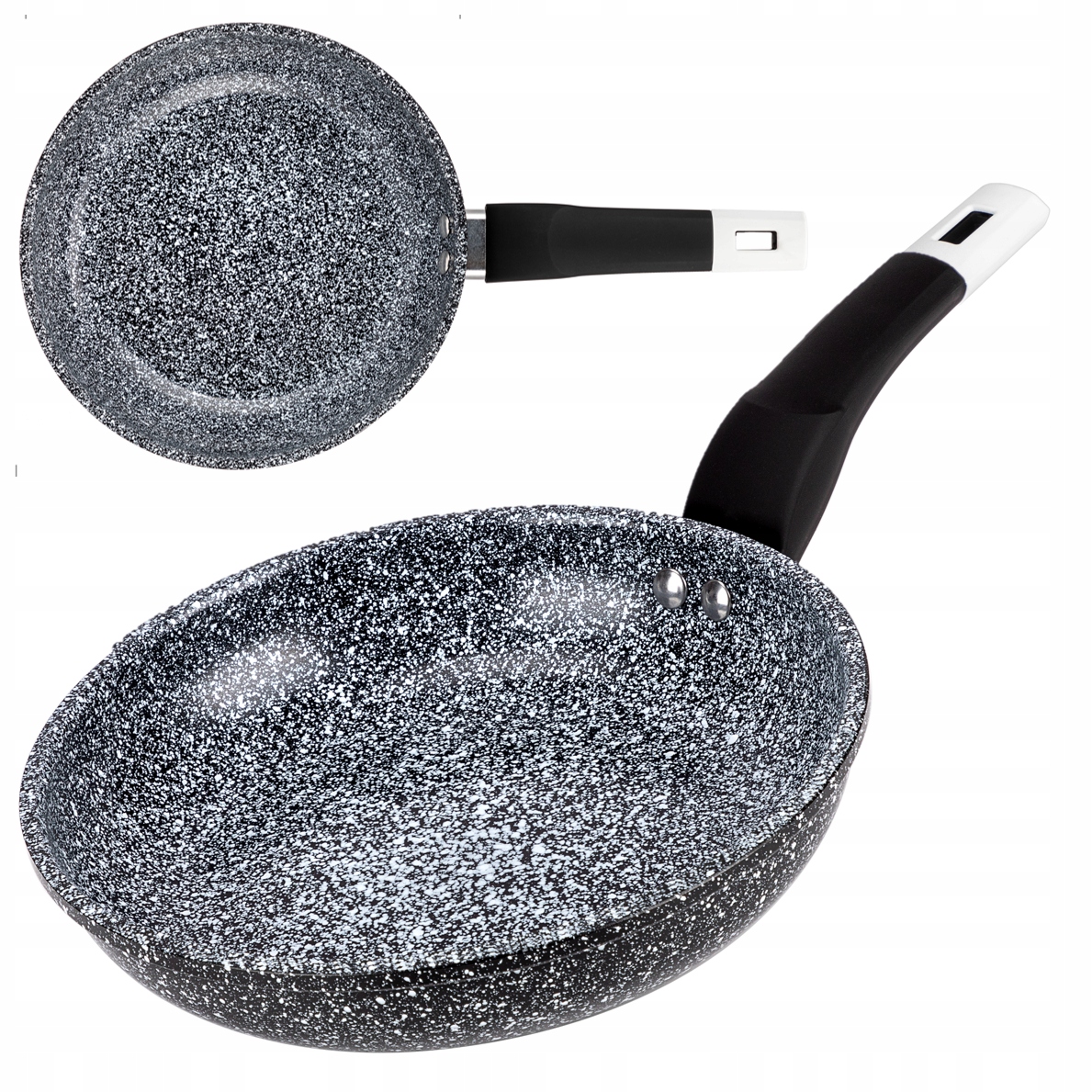 PATELNIA MARMUR INDUKCJA STONETEC 24CM