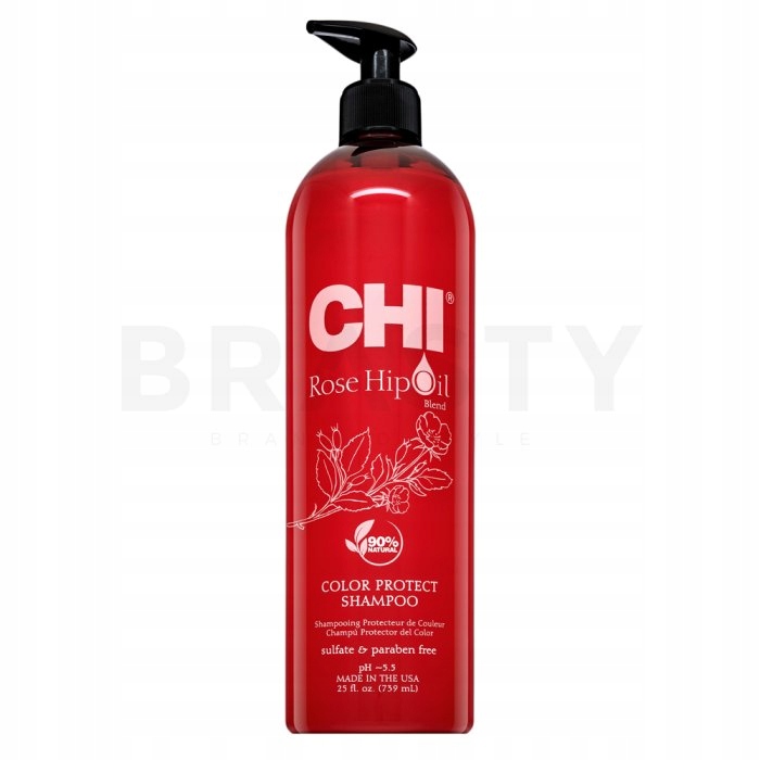 Chi Rose Hip Oil Color Nurture Protecting Shampoo