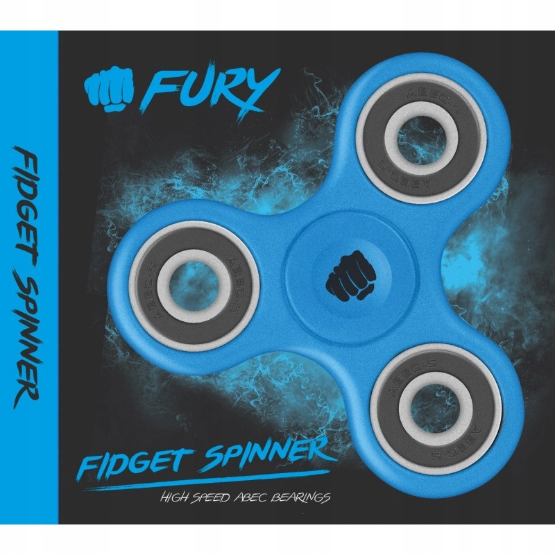 

Fury Fidget Spinner Niebieski