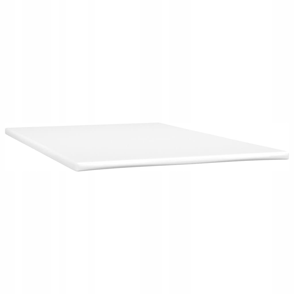 Łóżko kontynentalne z materacem, niebieskie, tkanina 120x200 cm EAN (GTIN) 8720845550110