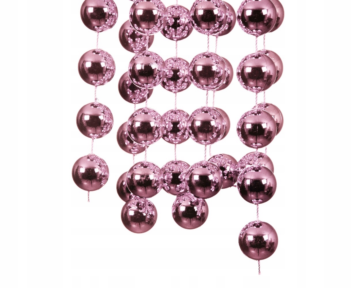

Łańcuch Na Choinkę Korale Girlanda 2,7M Różowy 380