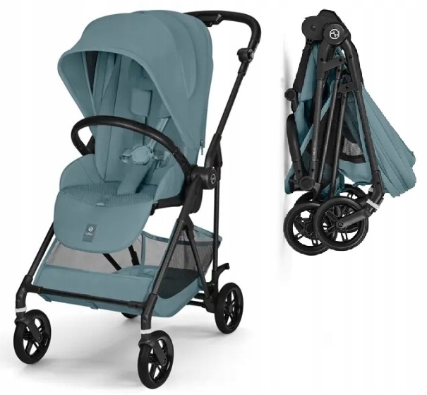 Cybex Melio Carbon Wózek Spacerowy Stormy Blue 2026 Lekki