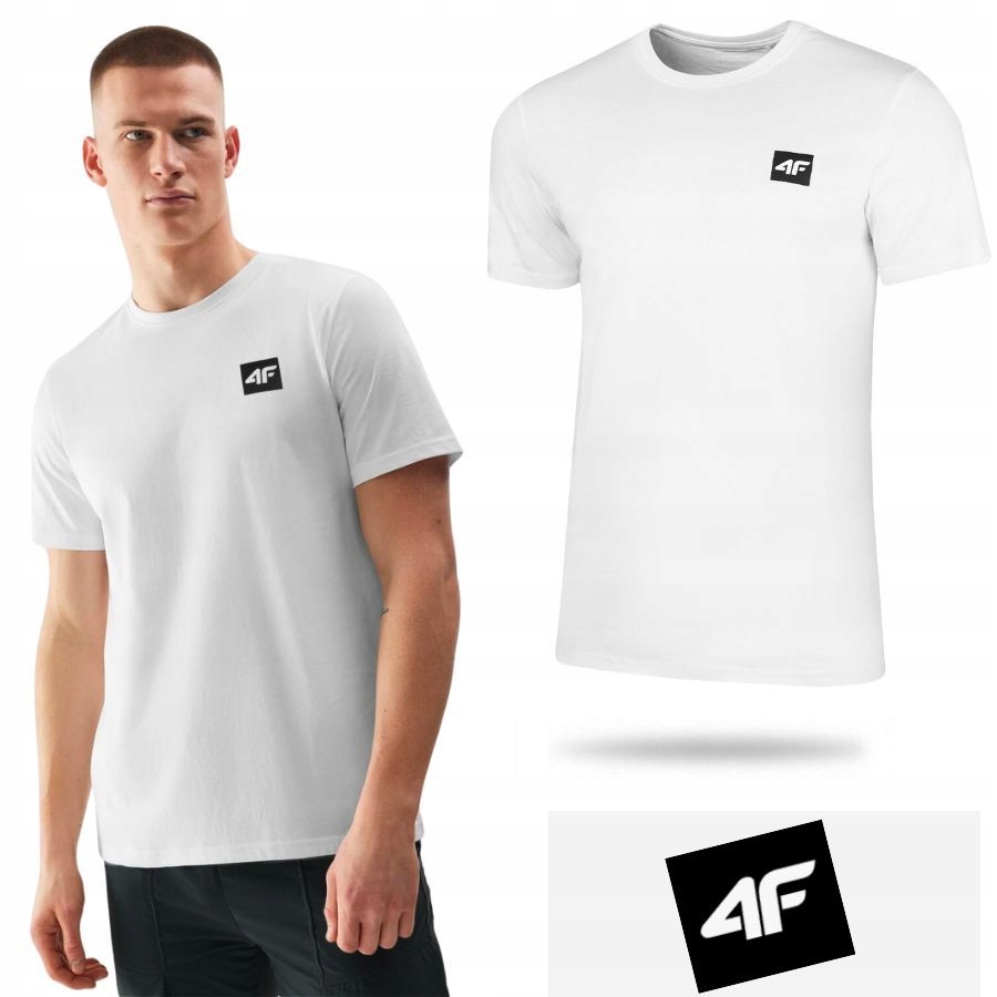 KOSZULKA MĘSKA 4F T-SHIRT PODKOSZULEK BLUZKA SPORTOWA NA CO DZIEŃ