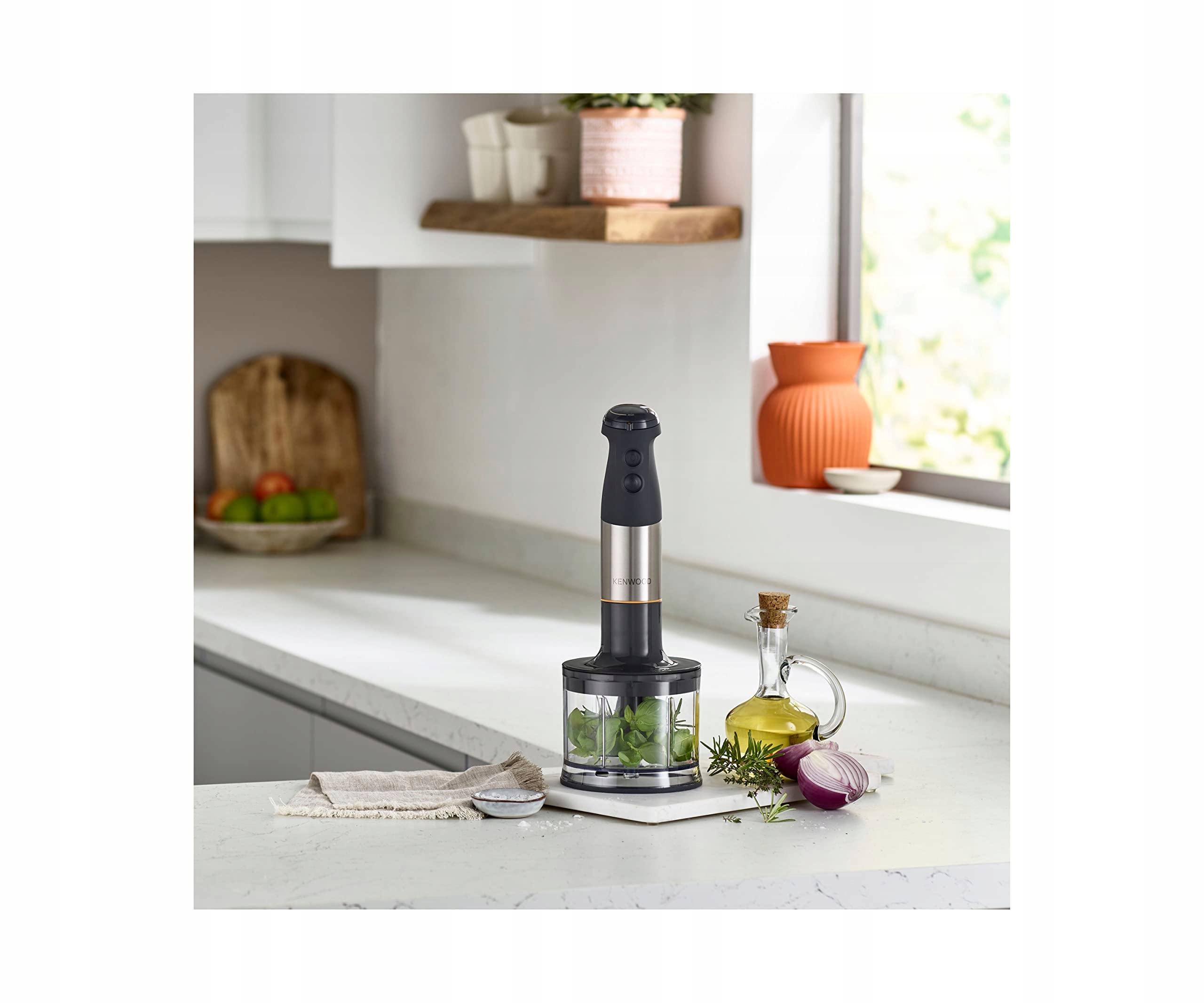 KENWOOD Triblade XL Blender Ręczny 1000W Szary Z Akcesoriami — miniatura 5