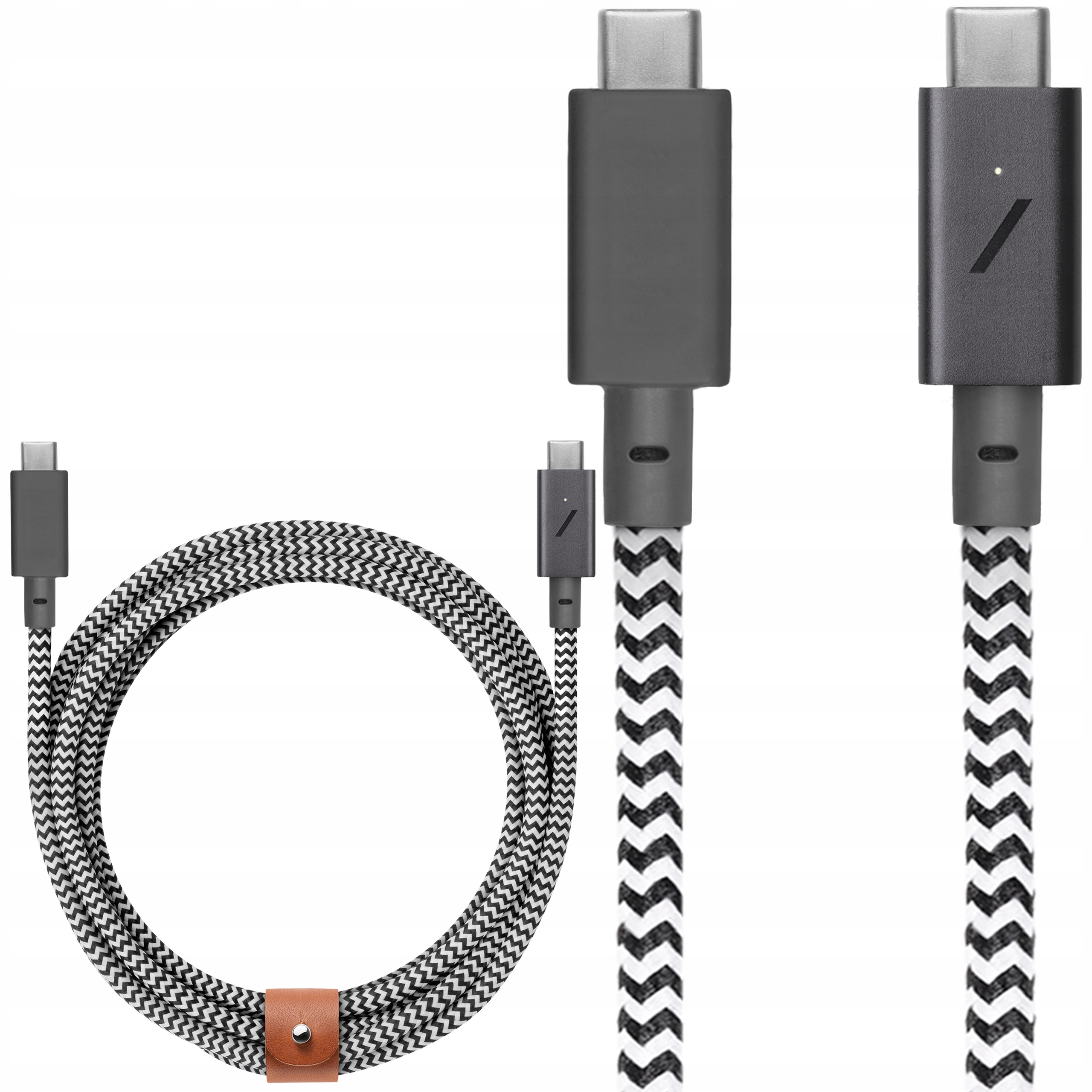 Native Union Belt Cable Pro Kabel Usb-c na Usb-c 240W 2.4m Mocny Przewód