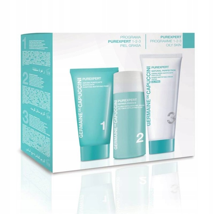 Germaine de Capuccini Purexpert Program 1-2-3 Trzy Produkty Kompleksowe