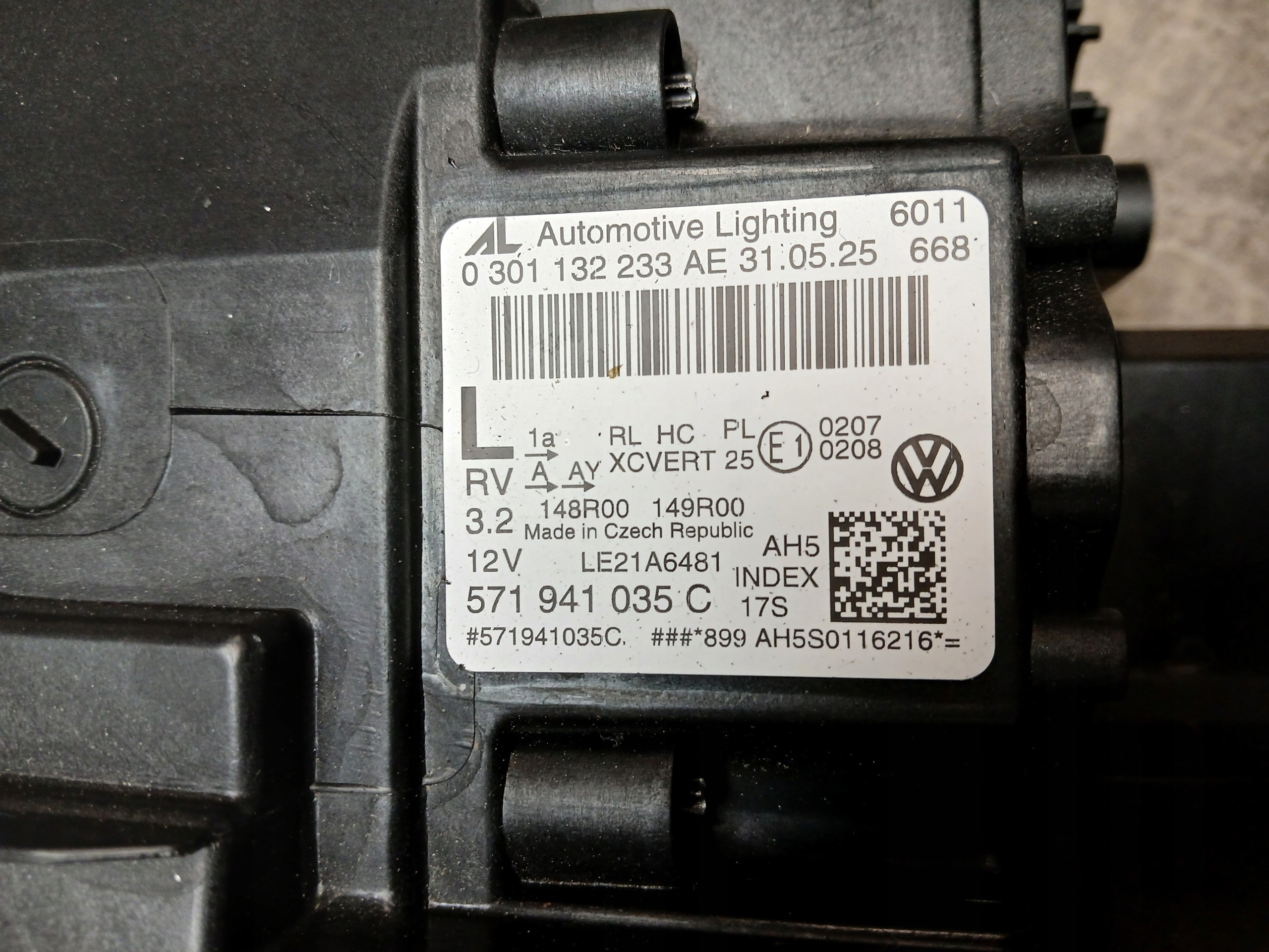 light front left VW TIGUAN III 3 571 FULL LED 571941035C