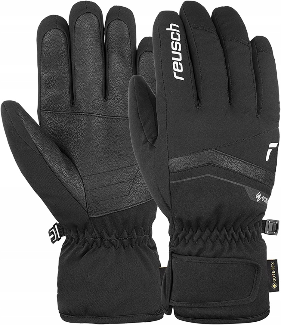 REUSCH MĘSKIE RĘKAWICE ZIMOWE FERGUS GTX BLACK 8,5