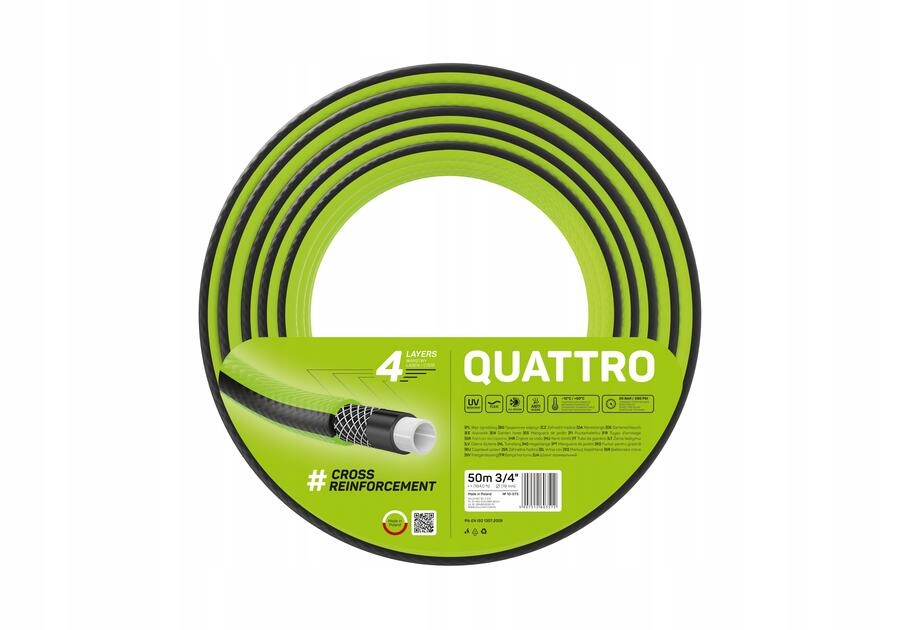 Hadice 4-vrstvá Quattro 3/4 50 m Cell-