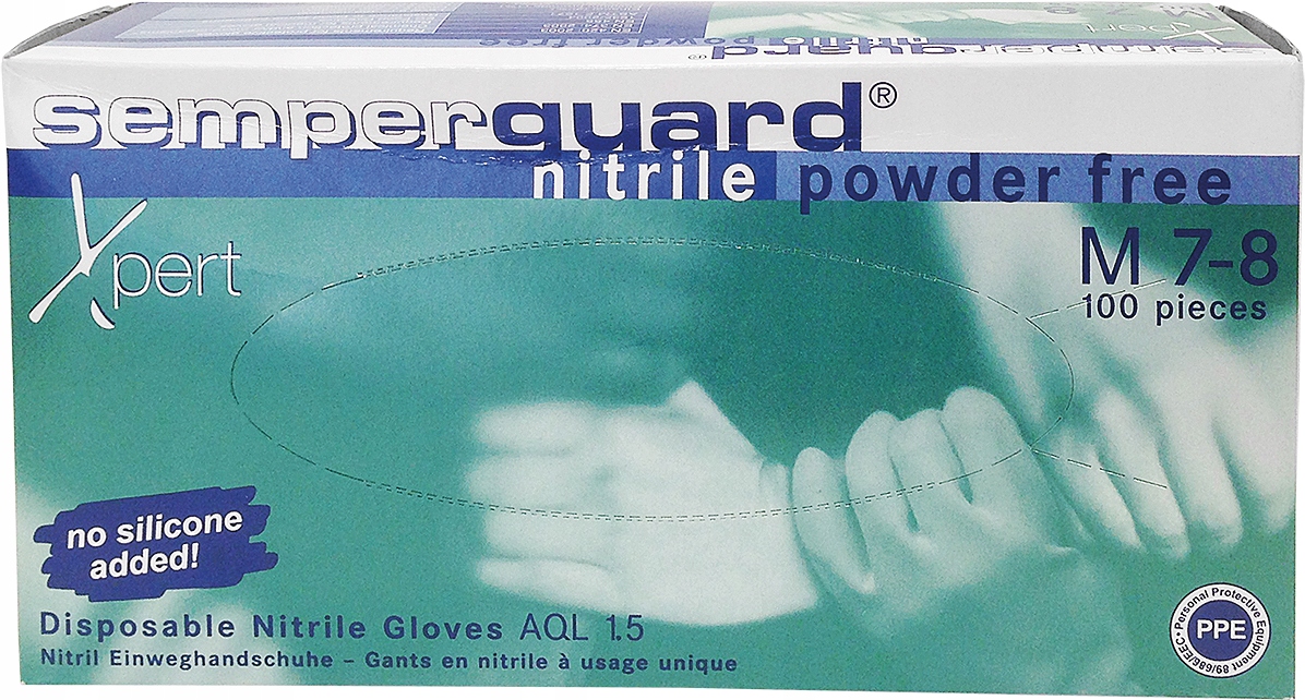 

Rękawice nitrylowe Semperguard Xpert
