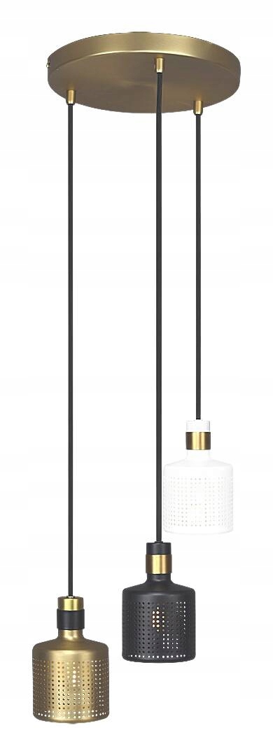 Závesná lampa E27 3x9W zlatá farba 5092 Alberta Rabalux