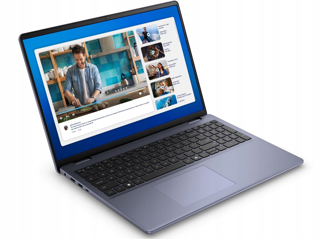 Laptop Dell 16 Base DC16251, 16" displej, Intel Core 7, 16 Gb Ram