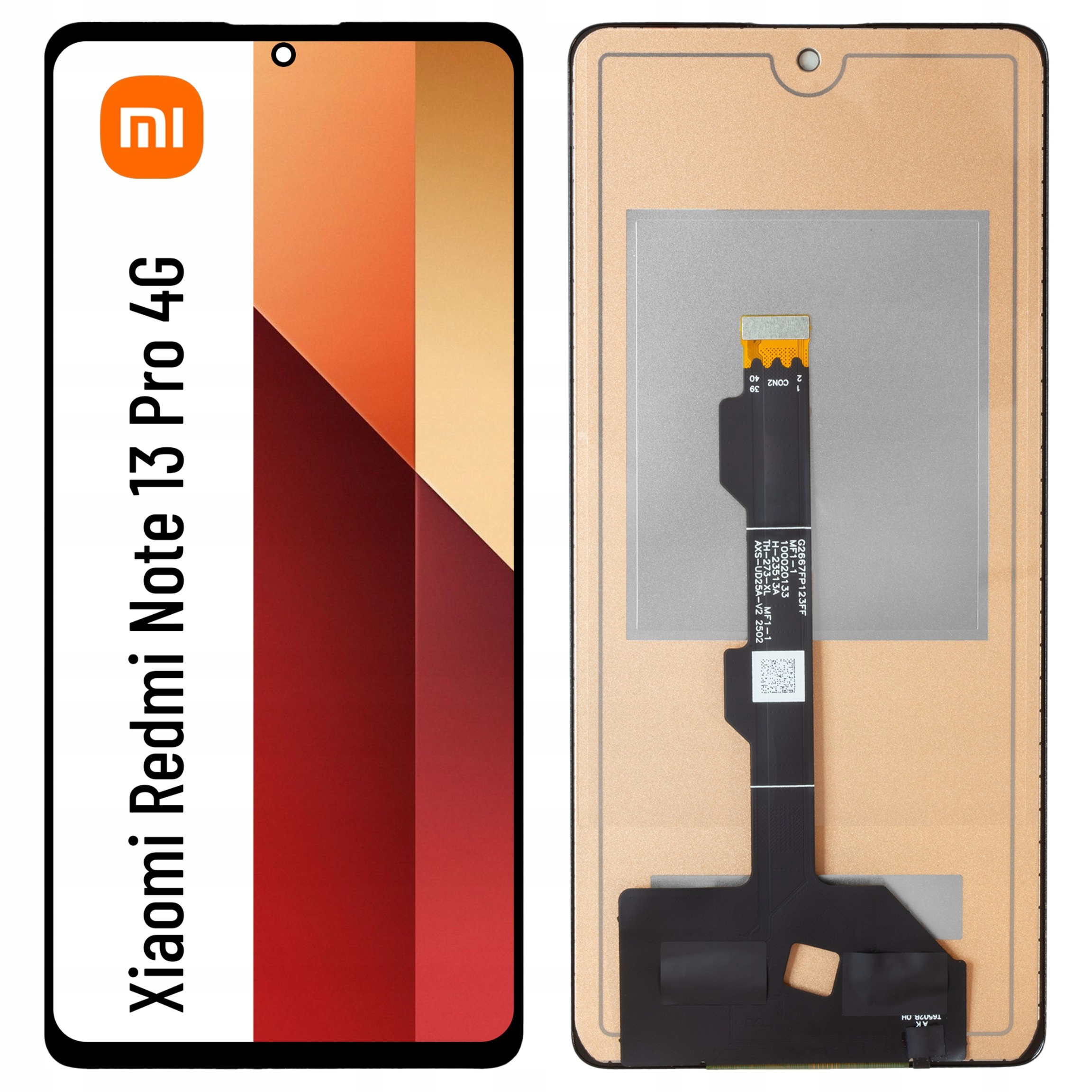 LCD displej pro Xiaomi Redmi Note 13 Pro 4G Displej Incell 23117RA68G