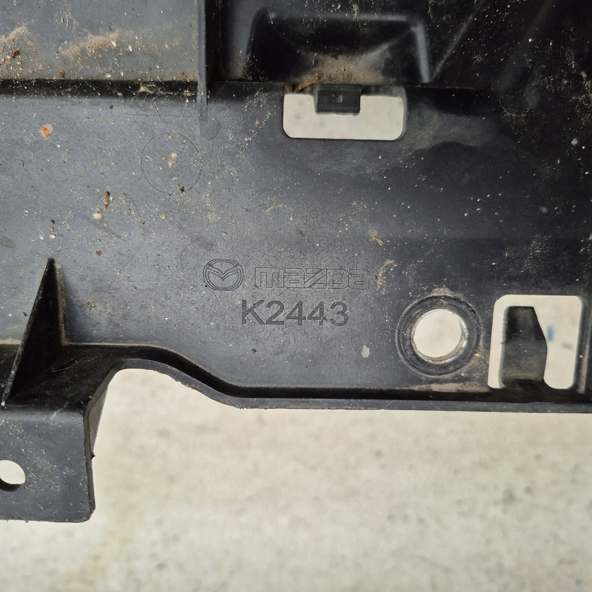 MAZDA CX-5 II 2 17-21 Blende Abdeckung abdeckung unter Stoßstange