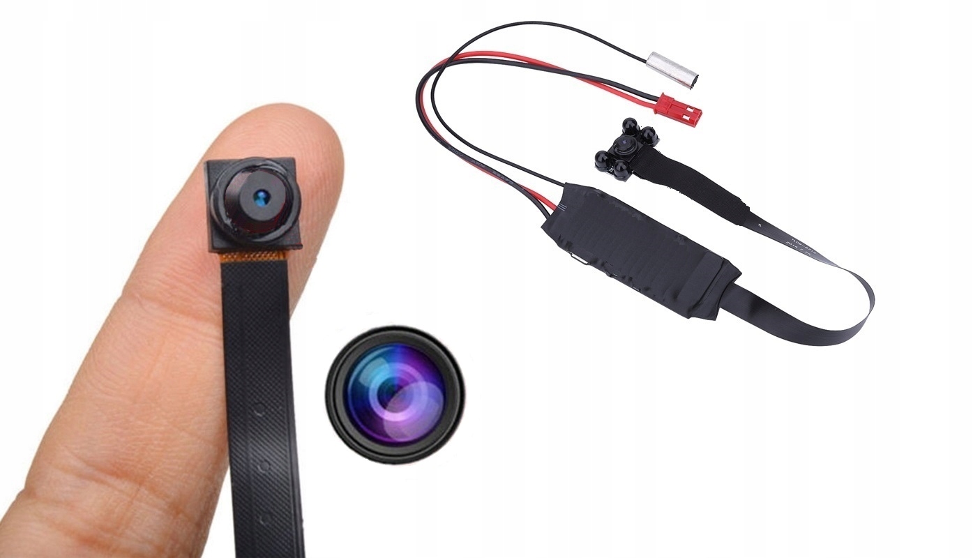 Mini Špionážní Kamera Ip Hd Wifi Skrytá Detekce