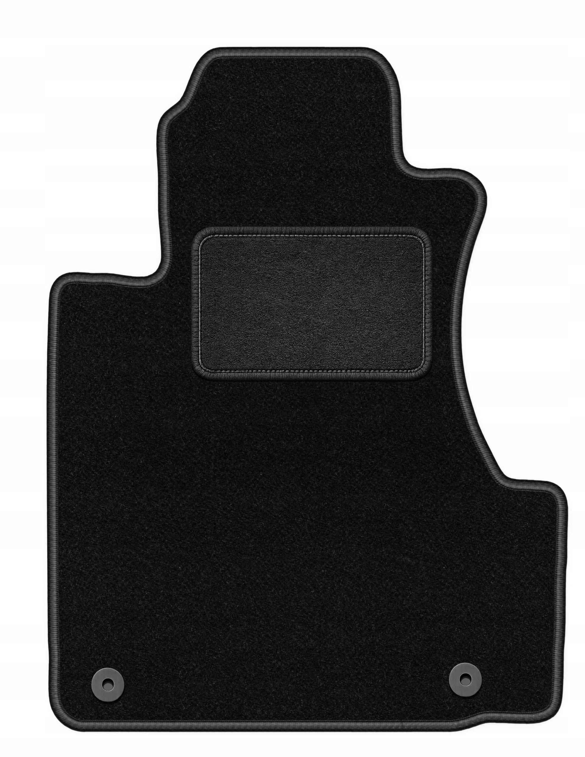 Dywanik welurowy kierowcy do Honda Cr-v III 2006-2012 Lux czarny