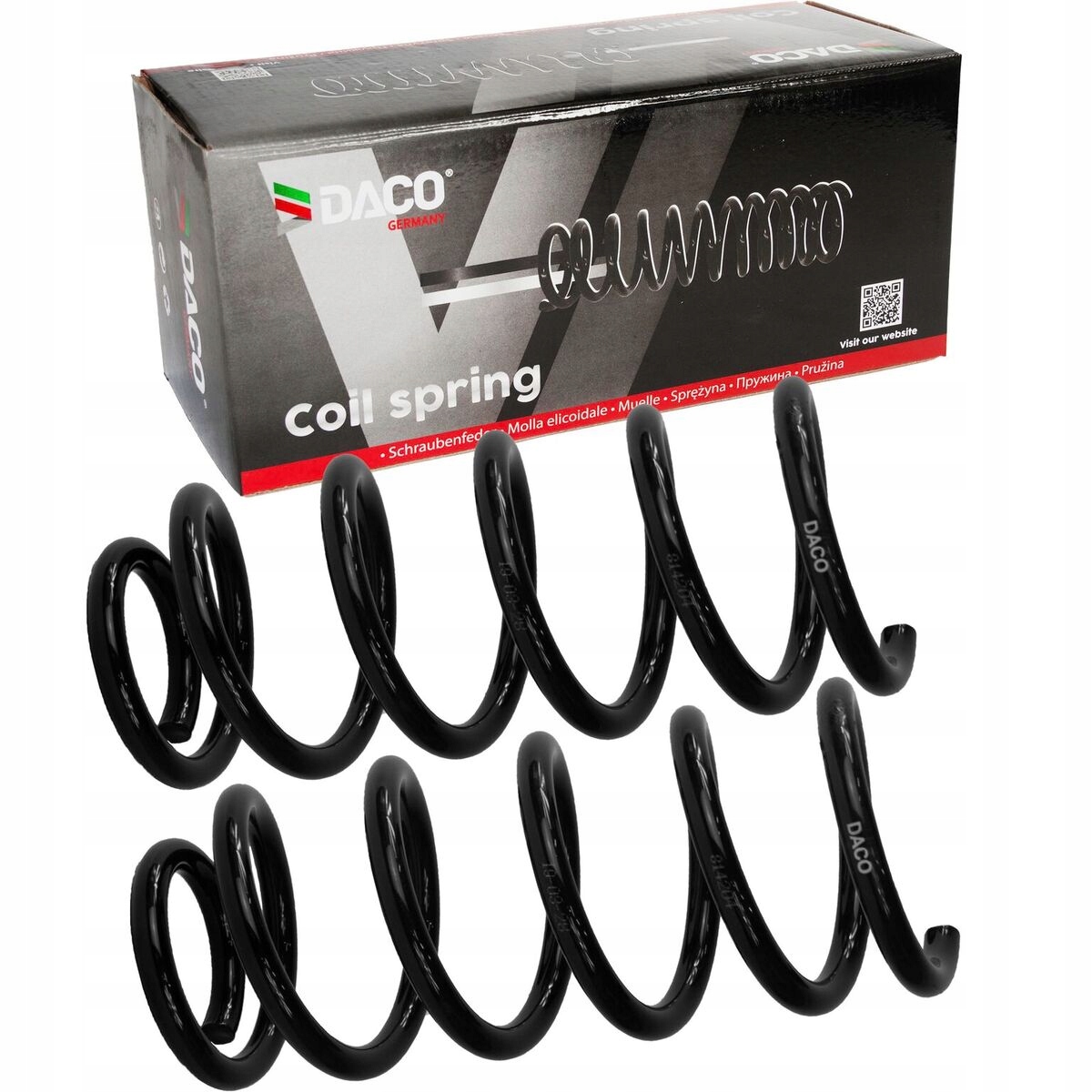 Sprezyna x2 DACO TYL A6 C5 Quattro Passat