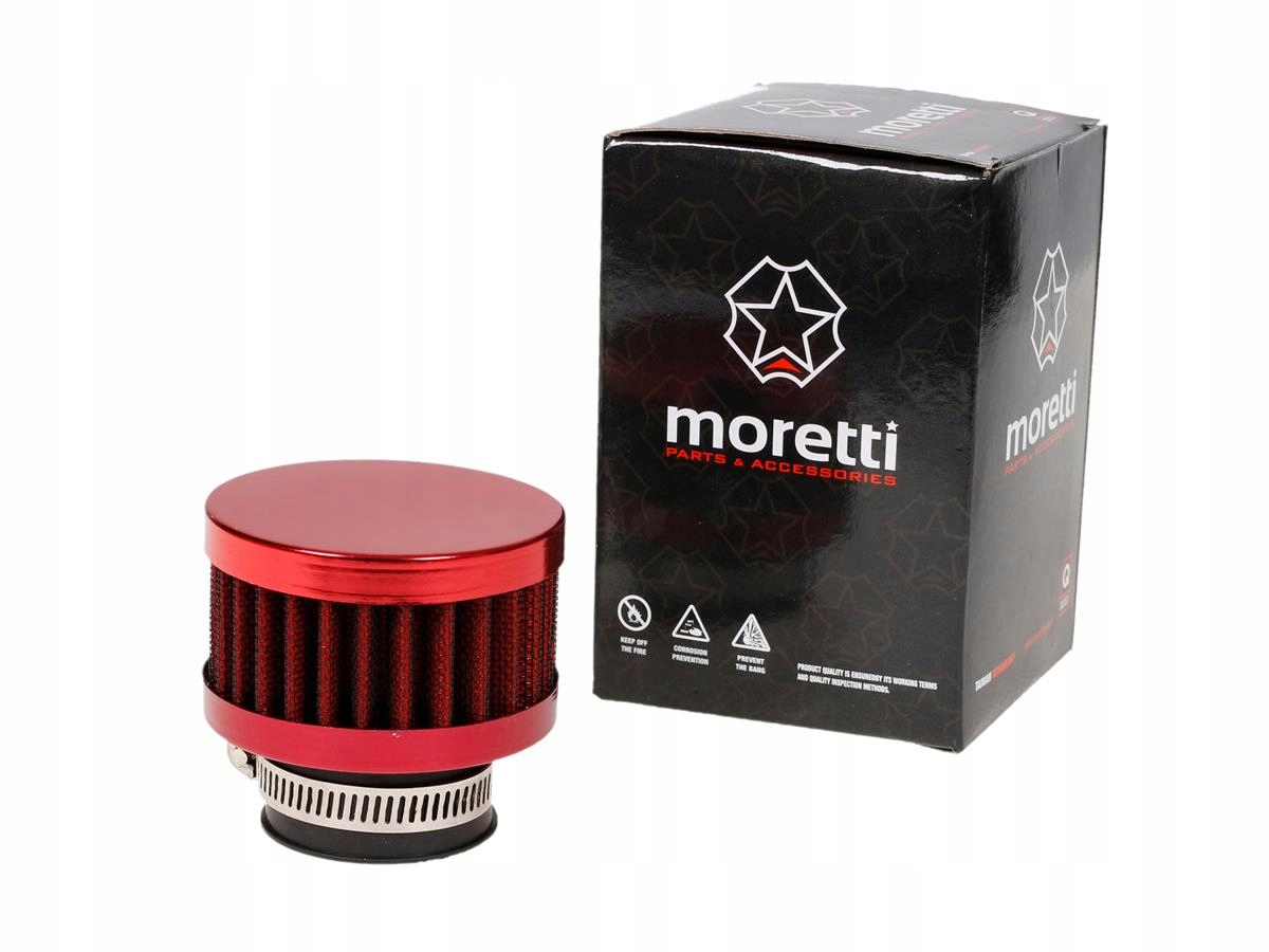 

Filtr Powietrza Stożek Czerwony Moretti