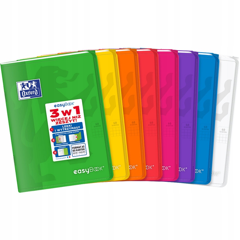 ZESZYT A5/60K KRATA OXFORD EASYBOOK 400146693 A'8