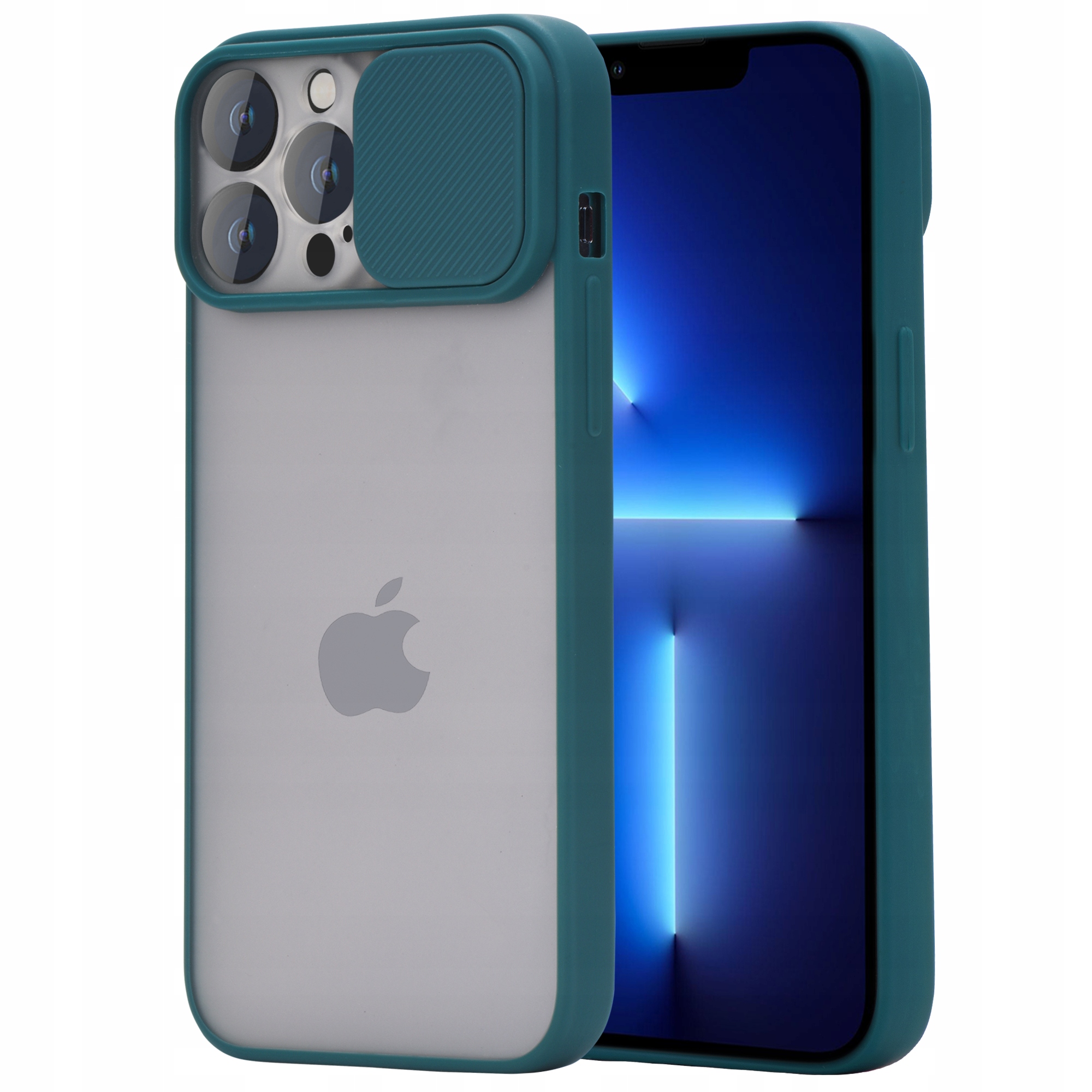 

Etui podwójna ochrona do iPhone 13Pro Max-Zielony